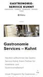 Mobile Screenshot of gastro-kuhnt.de